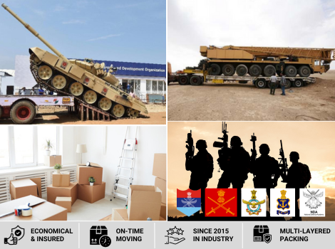 Army DEFENCE TRANSPORTATION by Packers and Movers Ahmedabad EzeeMoving