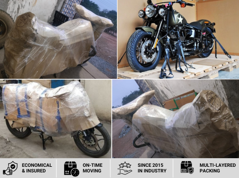 Bike Transportation by Packers and Movers Ahmedabad EzeeMoving