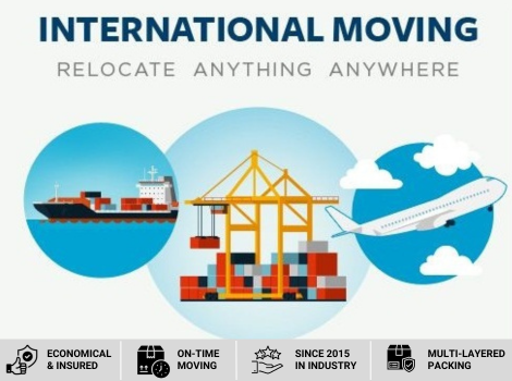 International Moving by Packers and Movers Ahmedabad EzeeMoving